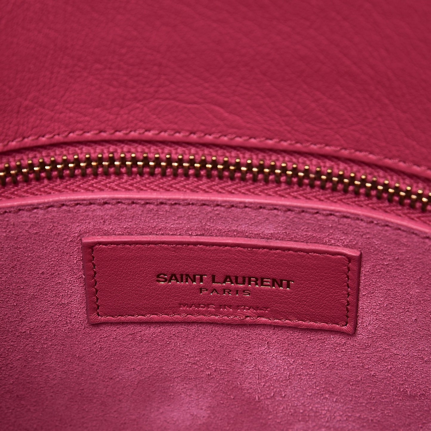 Calfskin Small Sac De Jour Lipstick Fuchsia