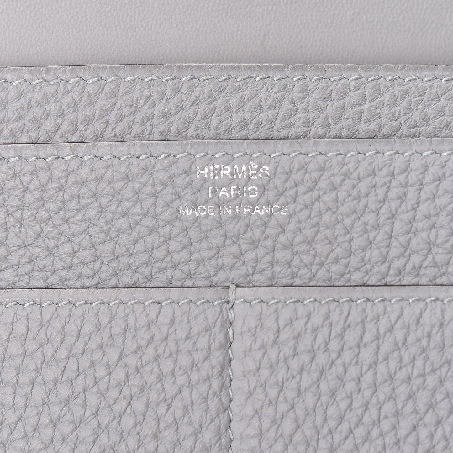 Togo Dogon Duo Wallet Bleu Glacier
