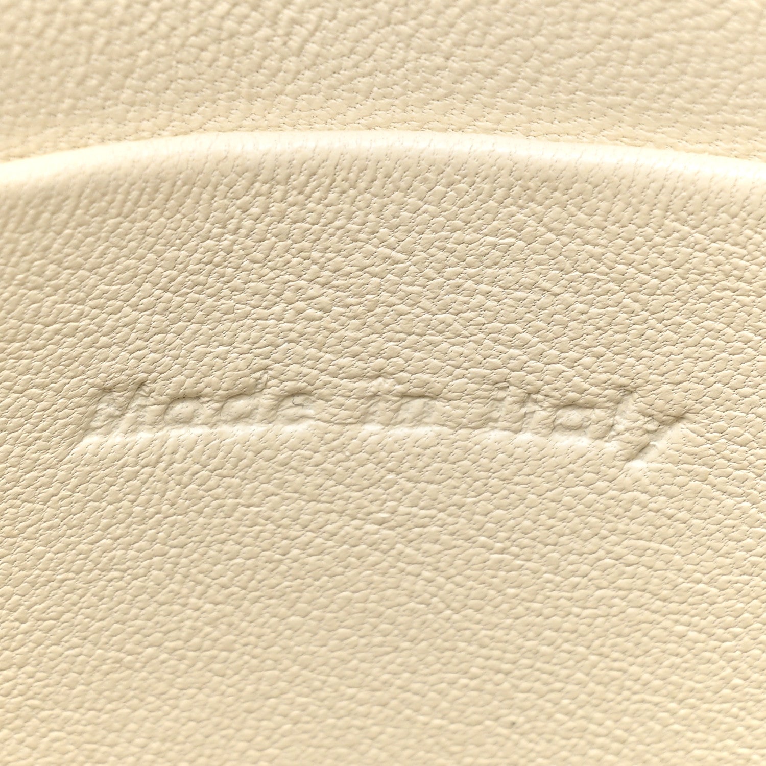 Celine Grained Calfskin Small Trotteur White 7 of 18