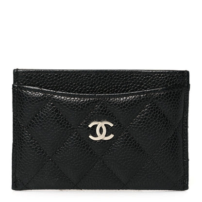 Chanel Caviar Quilted Card Holder Black 1 of 9
