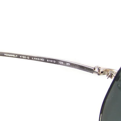Chanel Lambskin Aviator Sunglasses 4192Q Brown 7 of 7