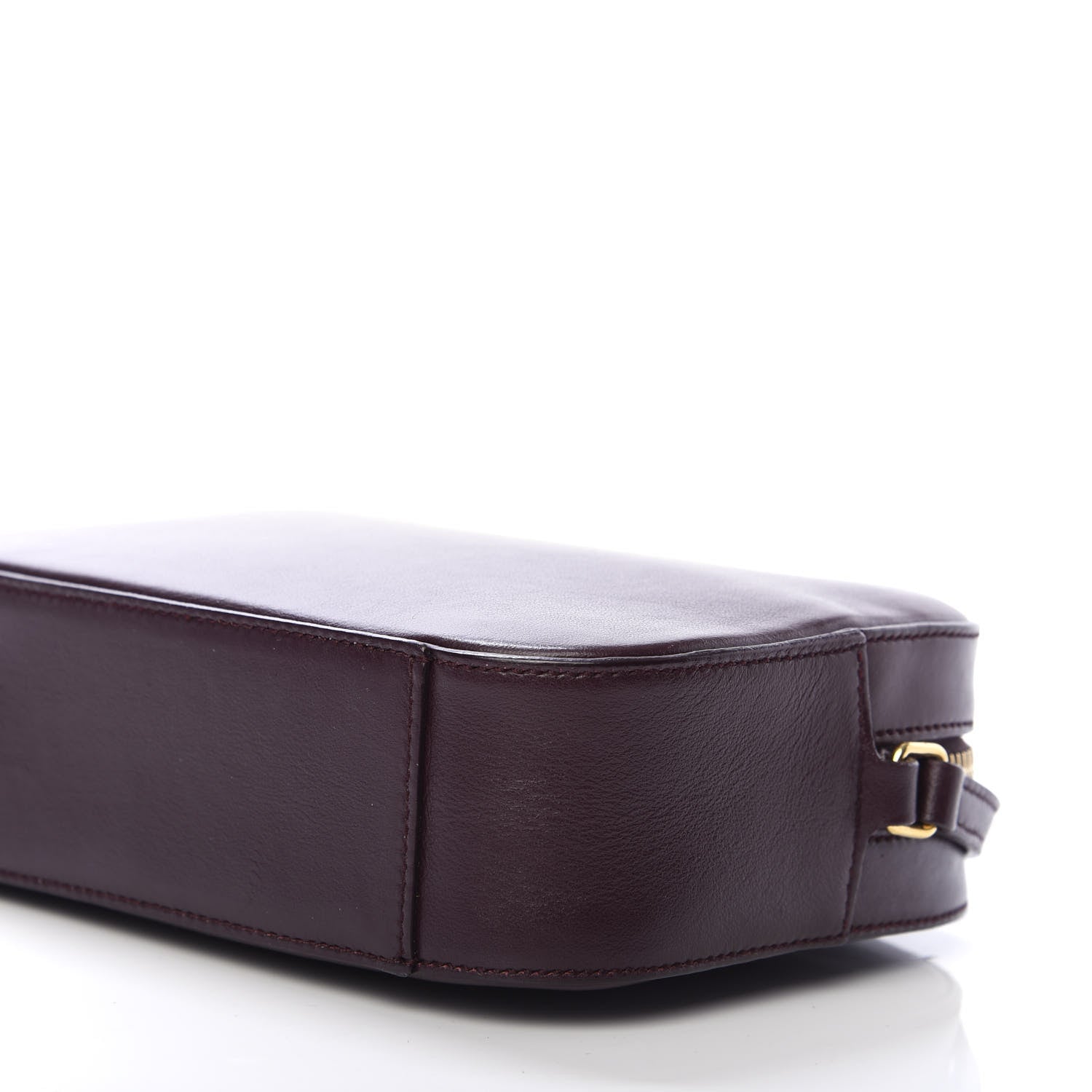 Saint Laurent Calfskin Small Classic Monogram Camera Bag Bordeaux 7 of 11