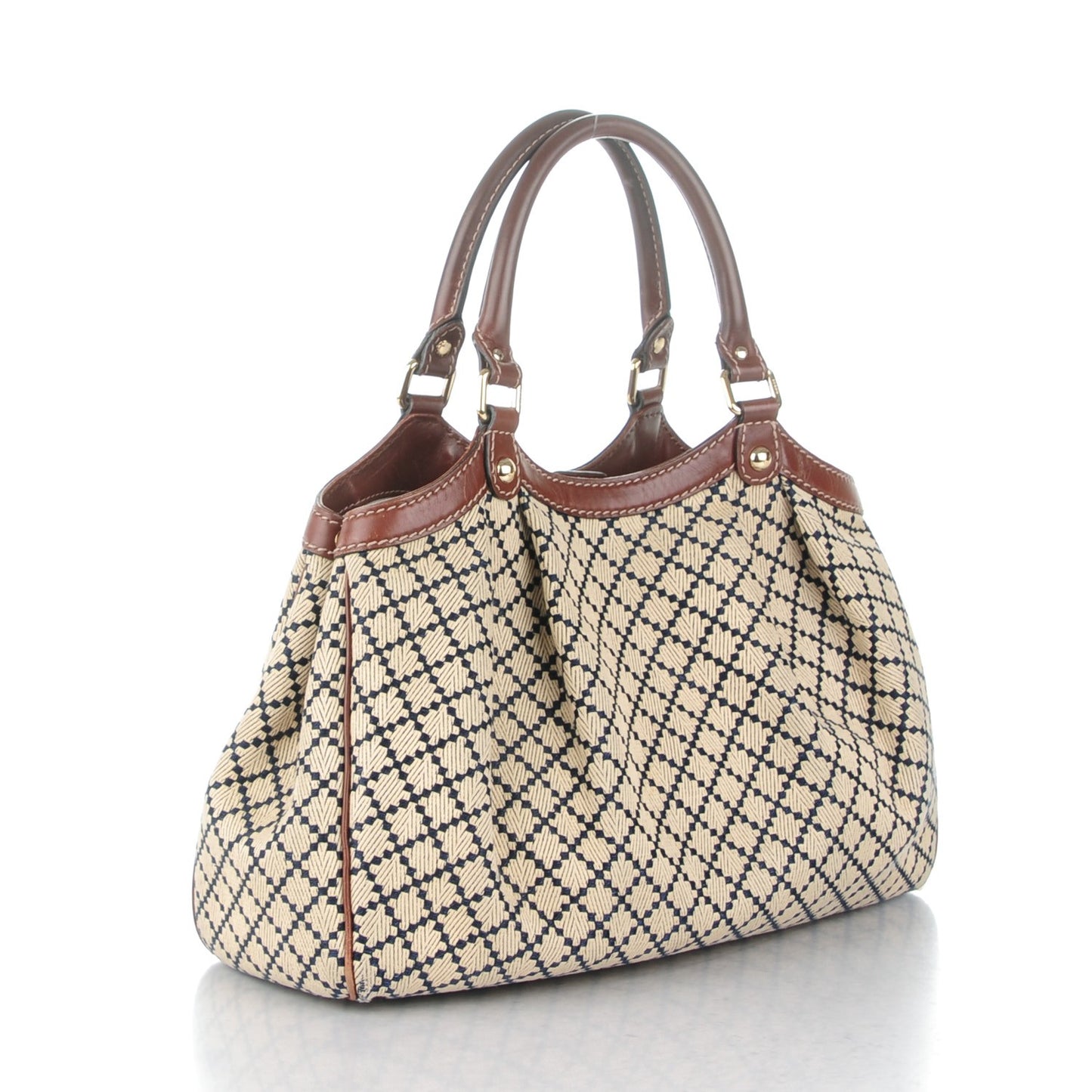 Diamante Medium Sukey Tote Brown