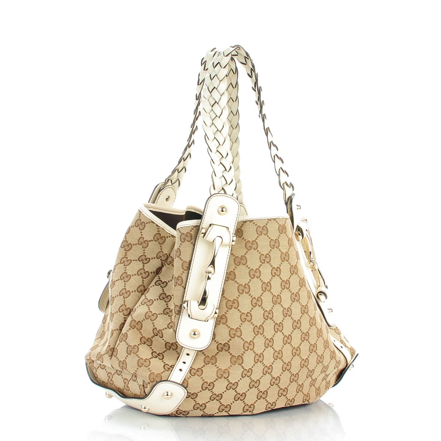 Gucci Monogram Small Pelham Shoulder Bag Off White 3 of 8