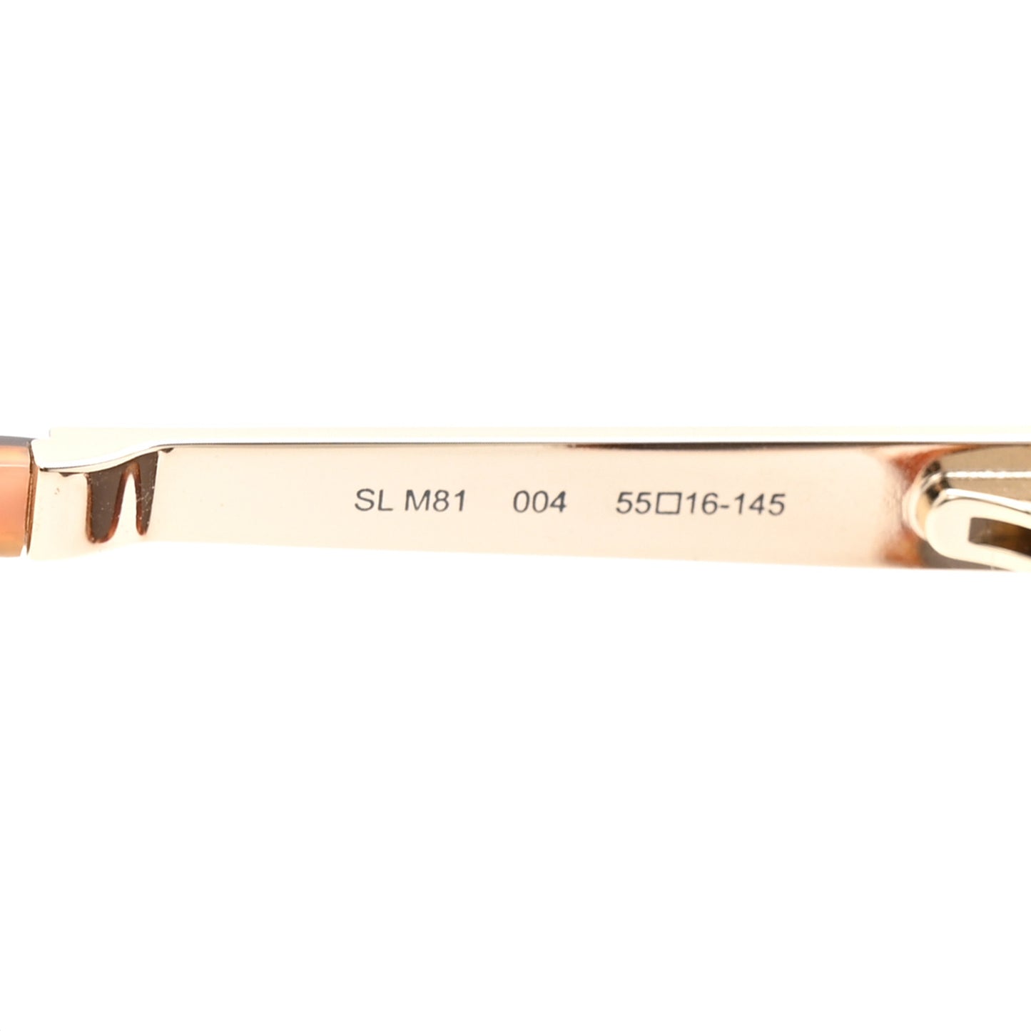 Acetate Cat Eye Sunglasses SL M81 Tortoise