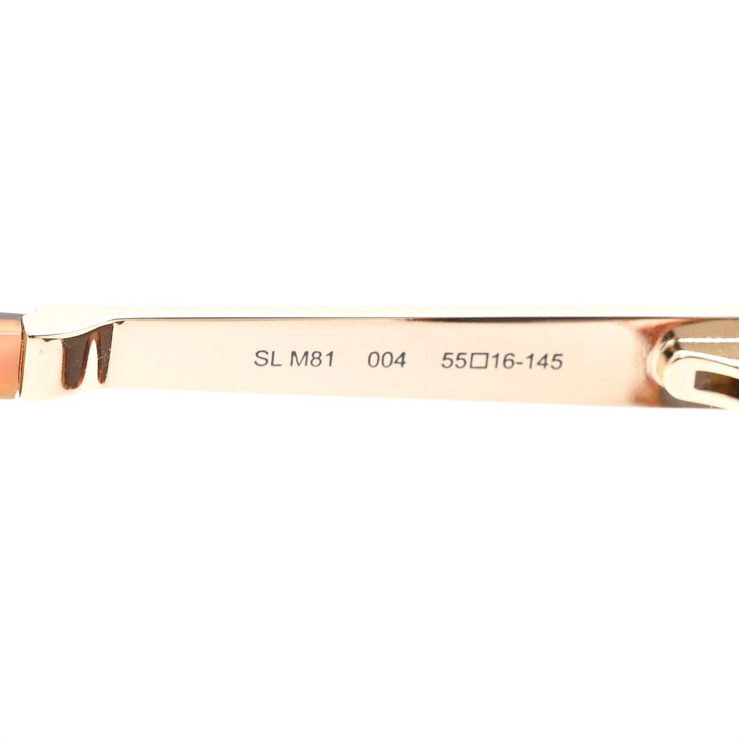 Saint Laurent Acetate Cat Eye Sunglasses SL M81 Tortoise 6 of 7