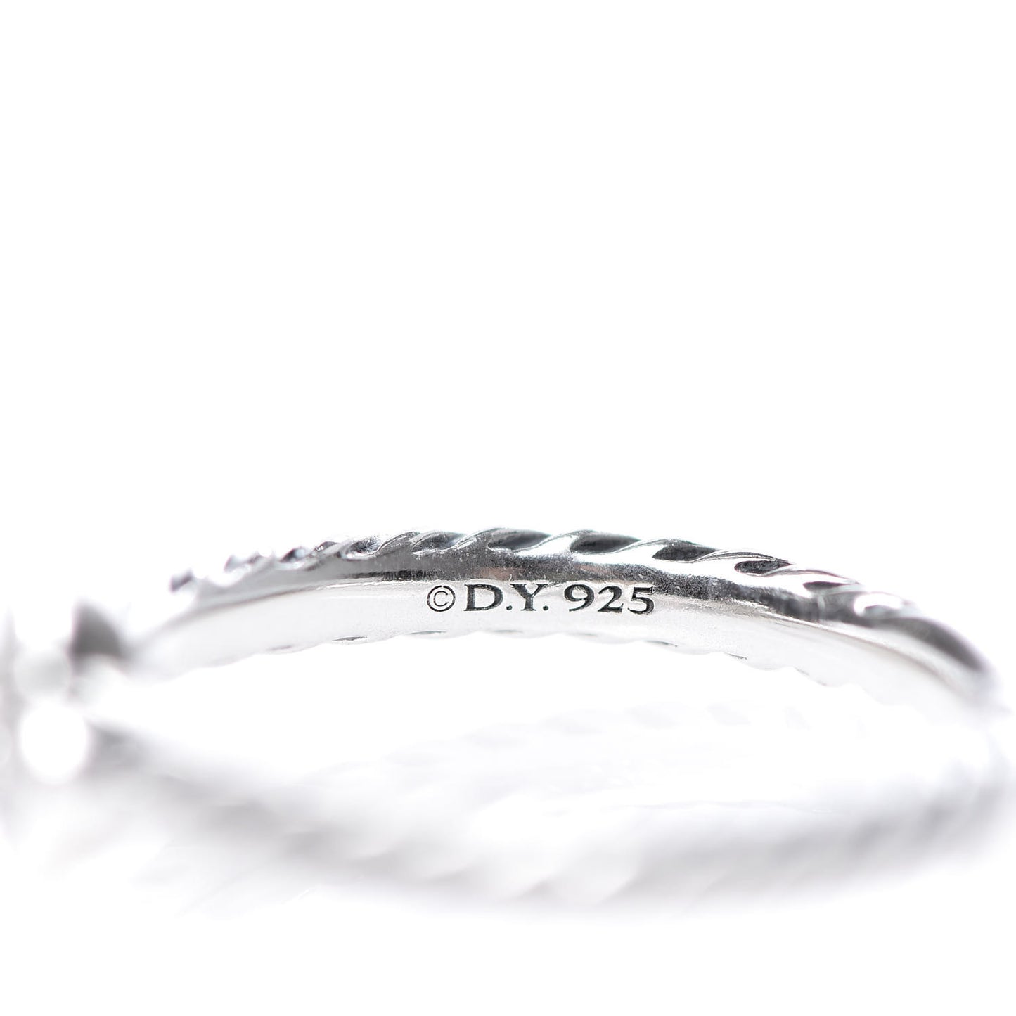 Sterling Silver Diamond Quatrefoil Ring 49 4.75