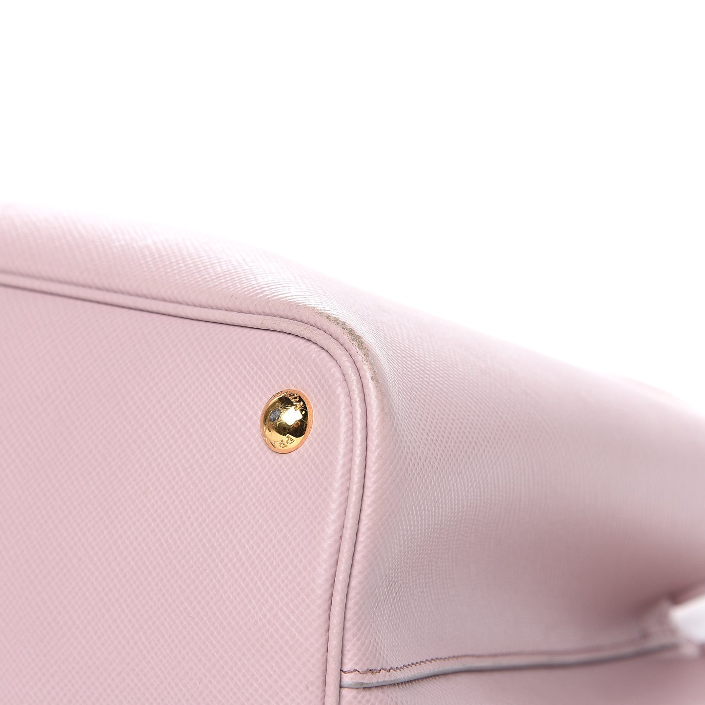 Saffiano Cuir Medium Double Bag Mughetto