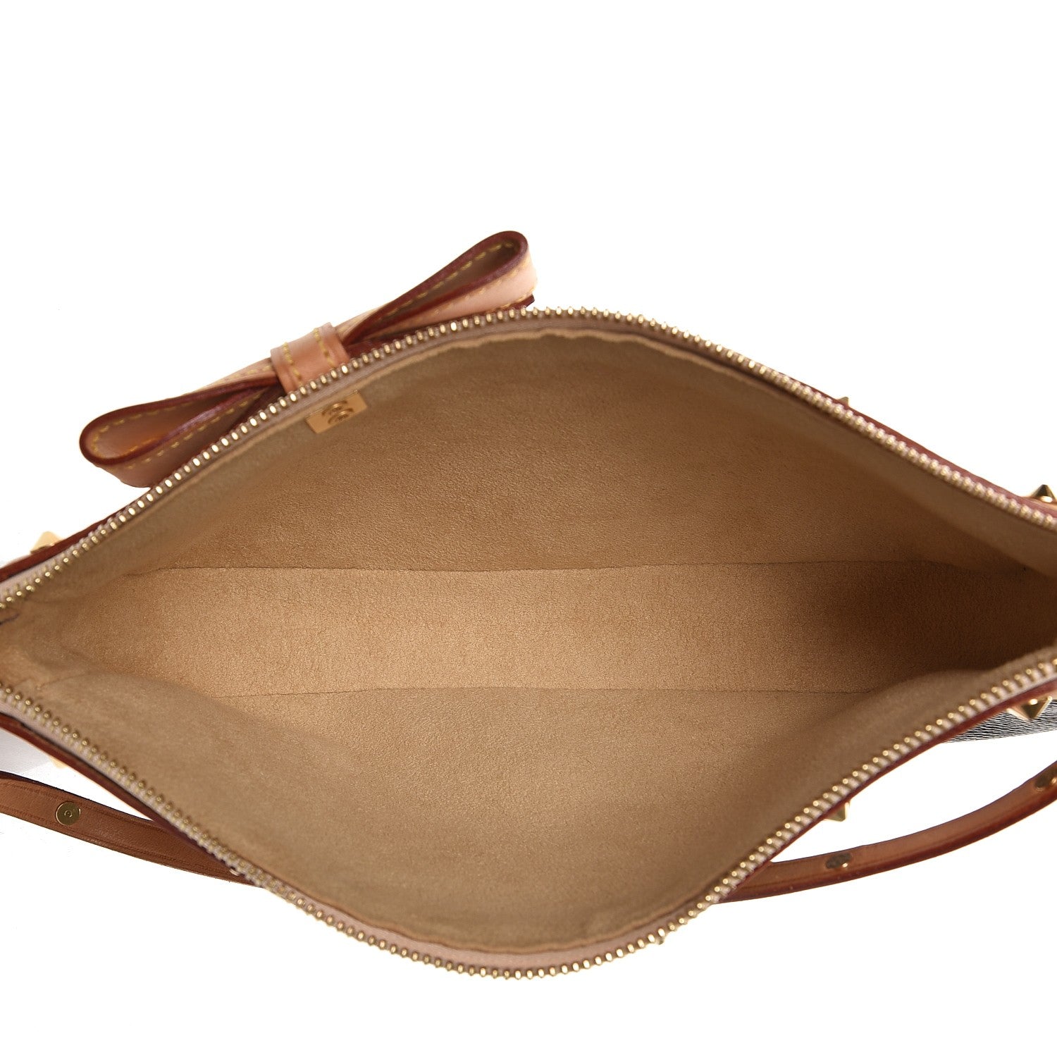 Louis Vuitton Monogram Cherry Blossom Pochette Accessories Brown 5 of 7