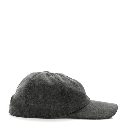Chanel Cotton Sequin CC Cap Hat Black 5 of 10