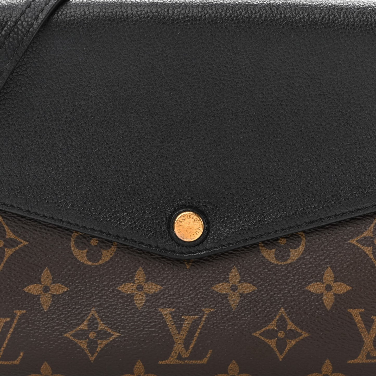 Monogram Twice Pochette Black