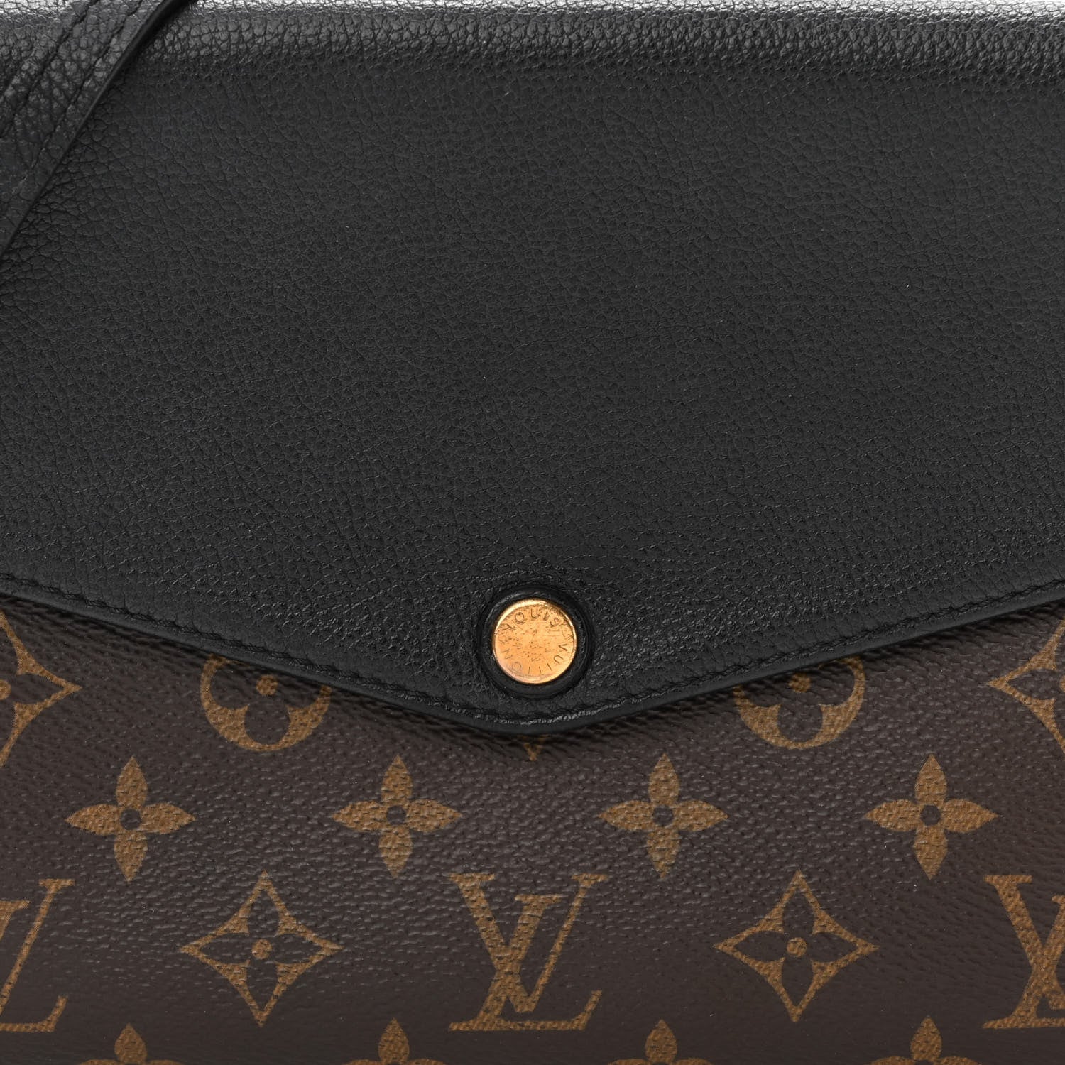 Louis Vuitton Monogram Twice Pochette Black 10 of 13