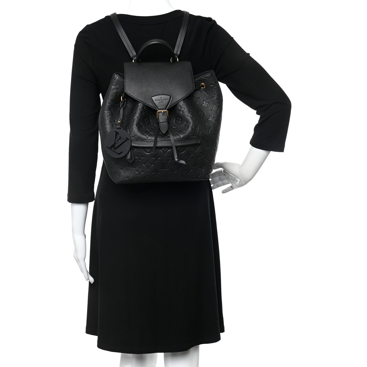 Louis Vuitton Empreinte Montsouris PM Black 2 of 9