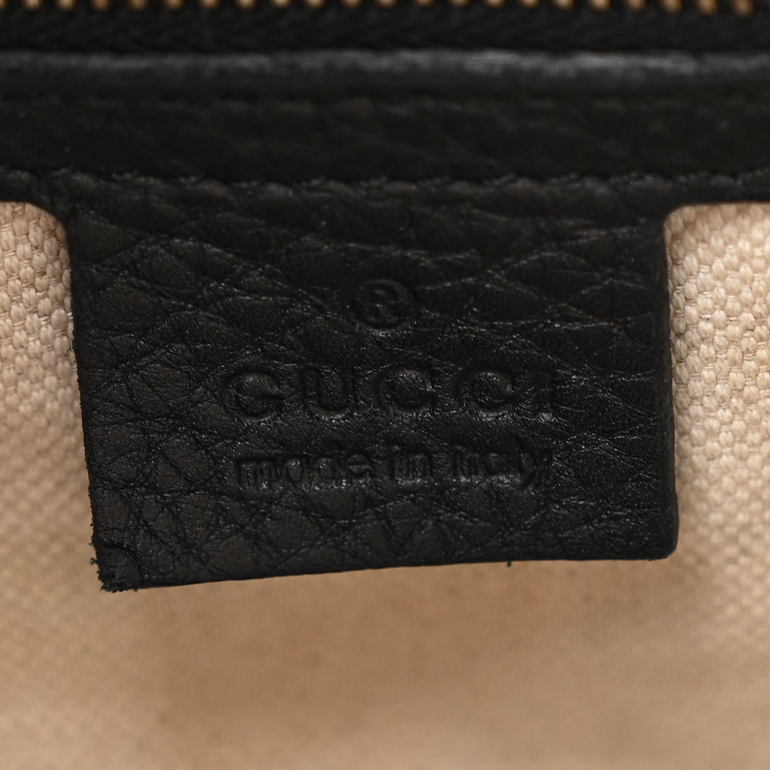 Gucci Calfskin Vintage Web Medium Boston Black 6 of 13