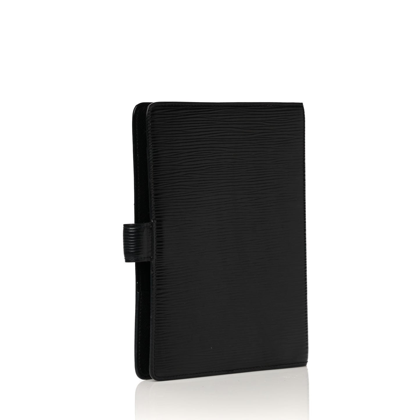 Epi Medium Ring Agenda Cover Black