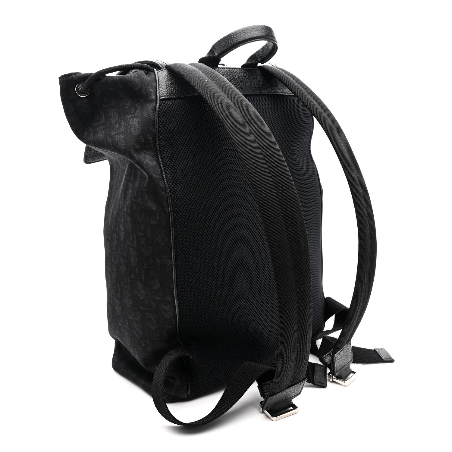 Christian Dior Oblique Motion Backpack Black 2 of 12