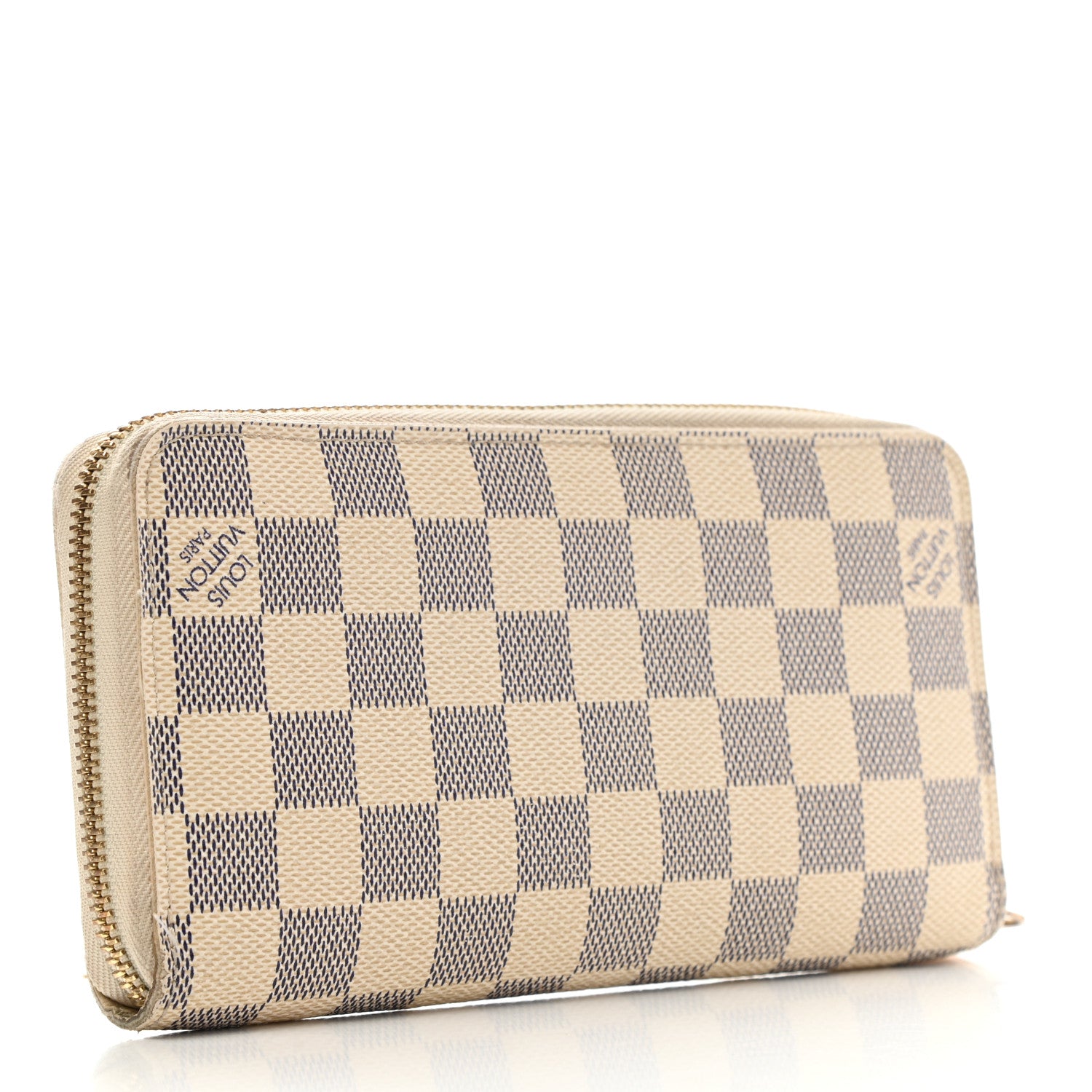 Louis Vuitton Damier Azur Zippy Organizer Wallet 3 of 9