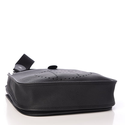 Hermes Taurillon Clemence Evelyne III PM Black 4 of 11
