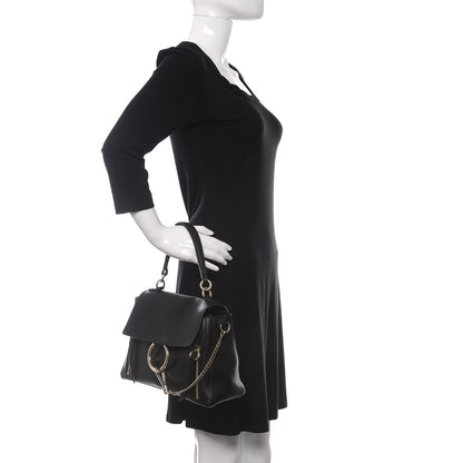 Chloe Calfskin Small Faye Day Shoulder Bag Black 3 of 10