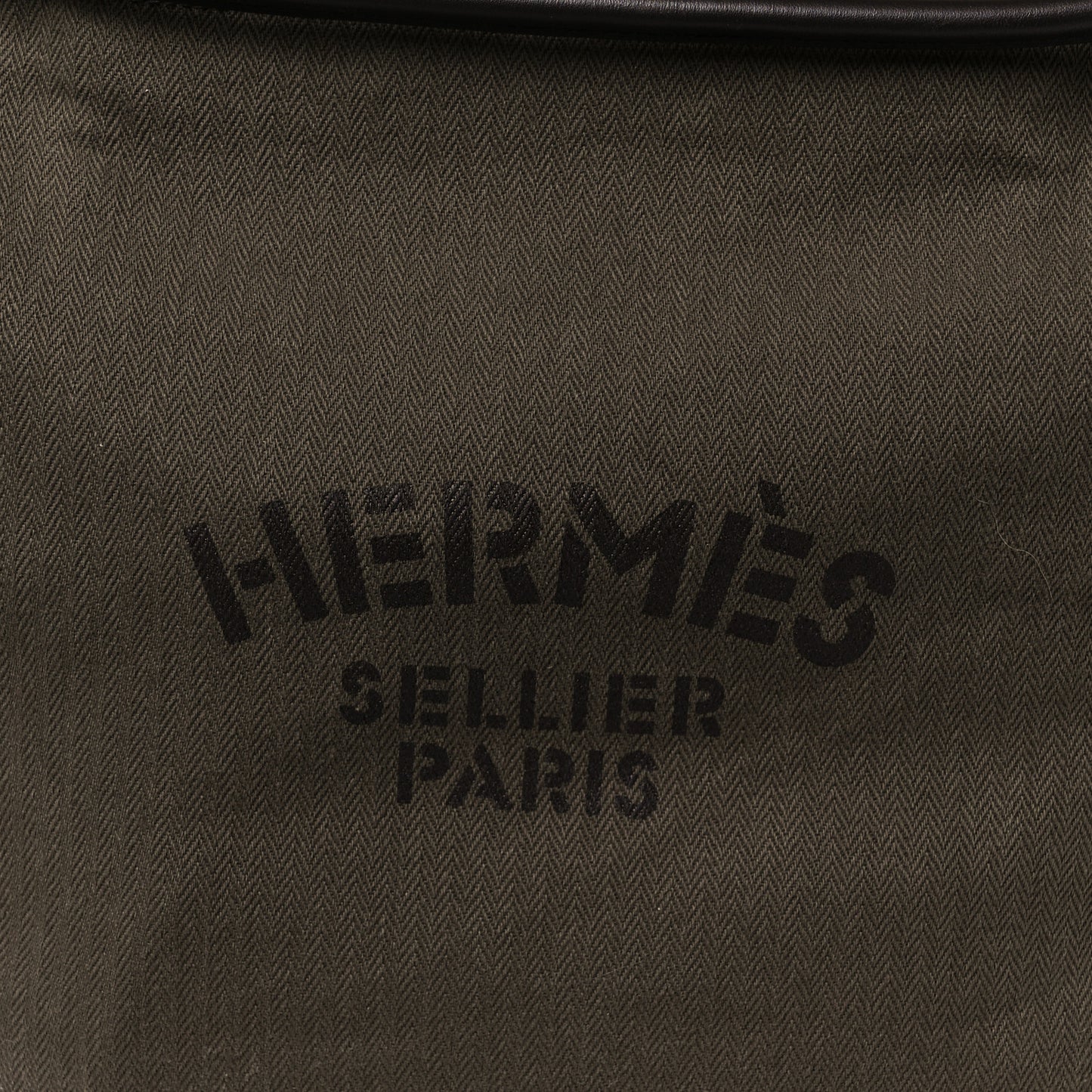 Herringbone Canvas Swift Maline Bag Kaki Ebene