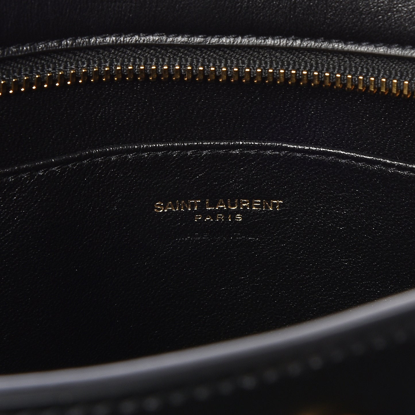 Calfskin Monogram Baby Cabas Black