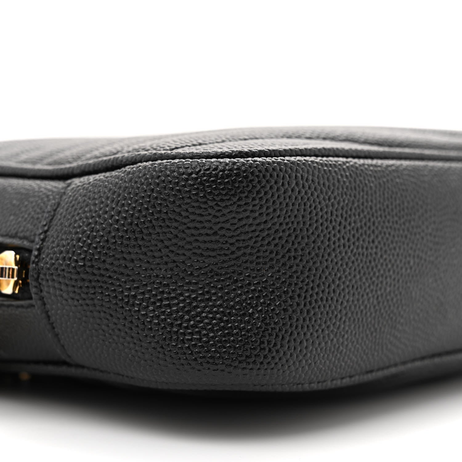Saint Laurent Grain De Poudre Matelasse Monogram Mini Lou Camera Bag Black 9 of 12