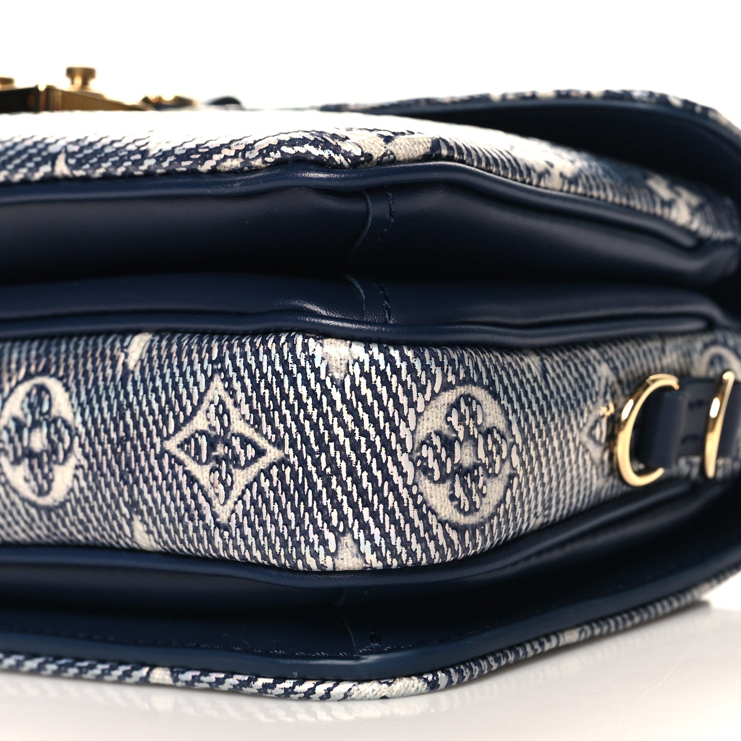 Louis Vuitton Monoglam Pochette Metis East West Blue 9 of 9