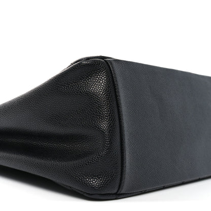 Chanel Caviar Quilted Grand Shopping Tote GST Black 9 of 10