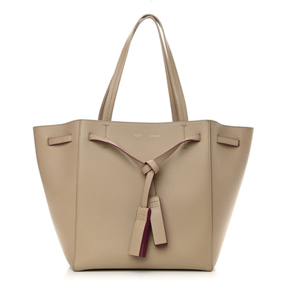 Celine Smooth Calfskin Small Belt Cabas Phantom Beige 1 of 10