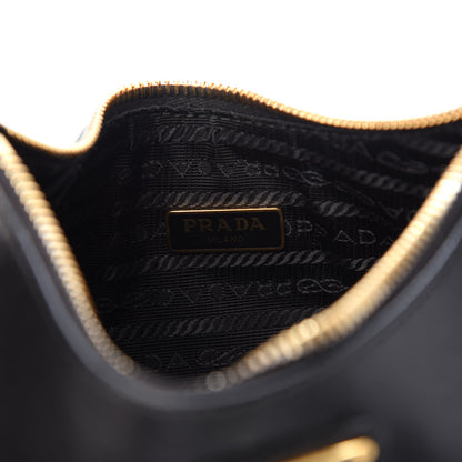 Prada Saffiano Lux Re-Edition 2005 Shoulder Bag Black 6 of 9