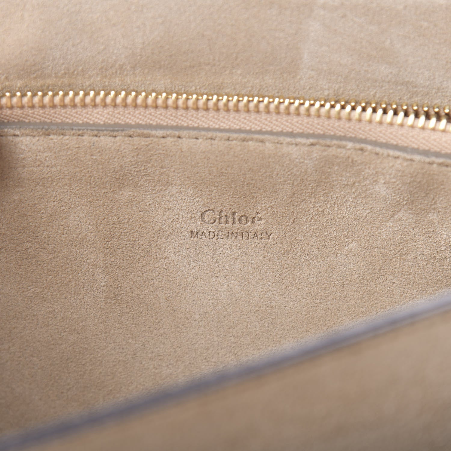 Chloe Calfskin Suede Medium Faye Shoulder Bag Intense Violine 6 of 12