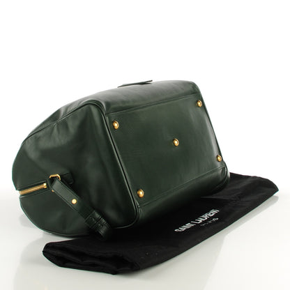 Saint Laurent Calfskin Classic Duffle 12 Green 4 of 7