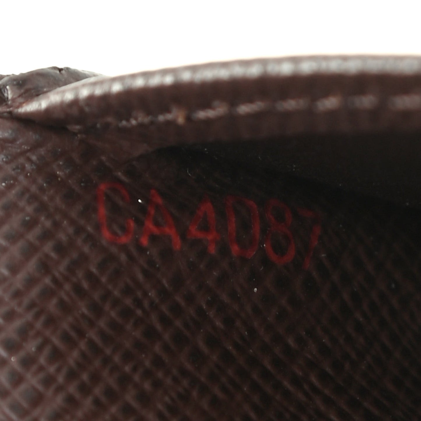 Damier Ebene Pocket Agenda Cover