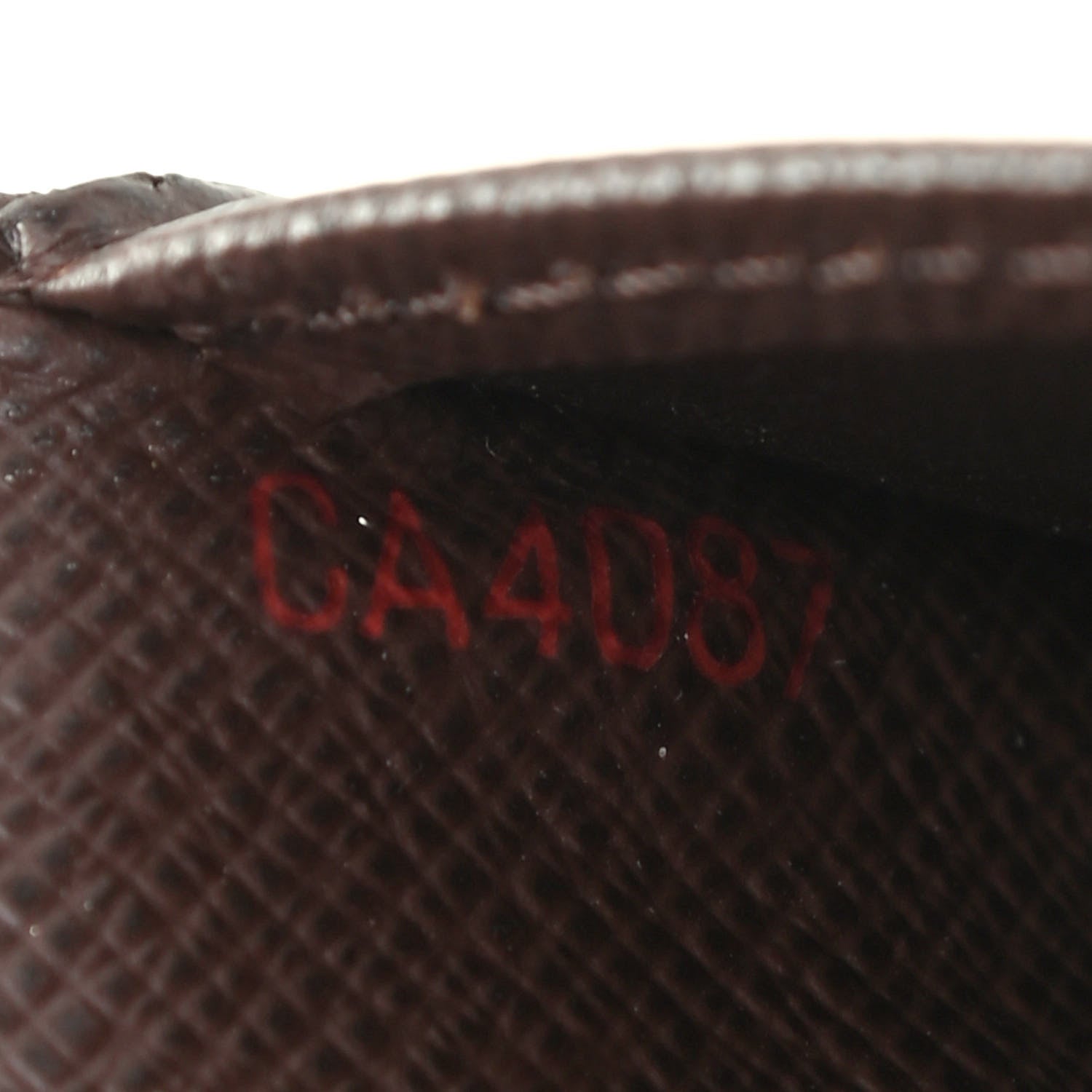 Louis Vuitton Damier Ebene Pocket Agenda Cover 7 of 7