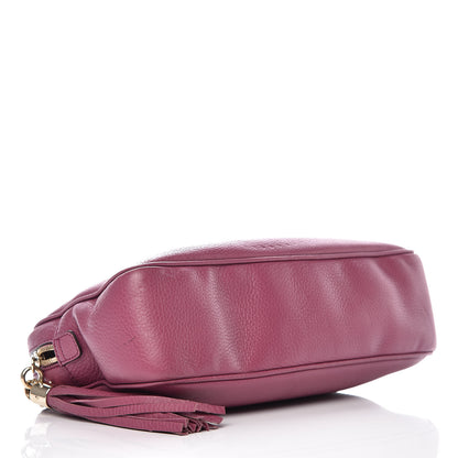 Gucci Pebbled Calfskin Small Soho Bowler Peonia Flower 4 of 10