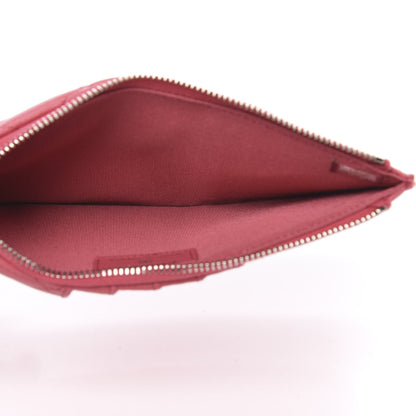Chanel Lambskin Quilted Classic Flat Wallet Pouch Pink 5 of 9
