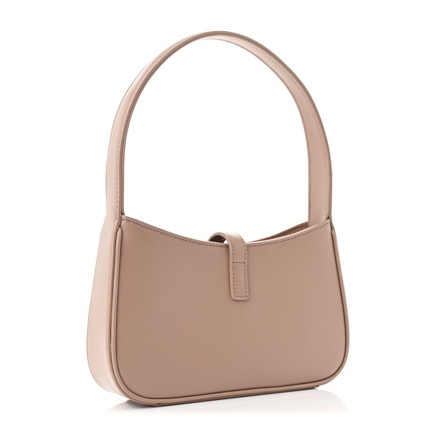 Saint Laurent Smooth Calfskin Le 5 A 7 Mini Hobo Dark Beige 3 of 10