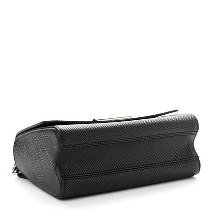 Louis Vuitton Epi Twist Shoulder Bag MM Black 4 of 9