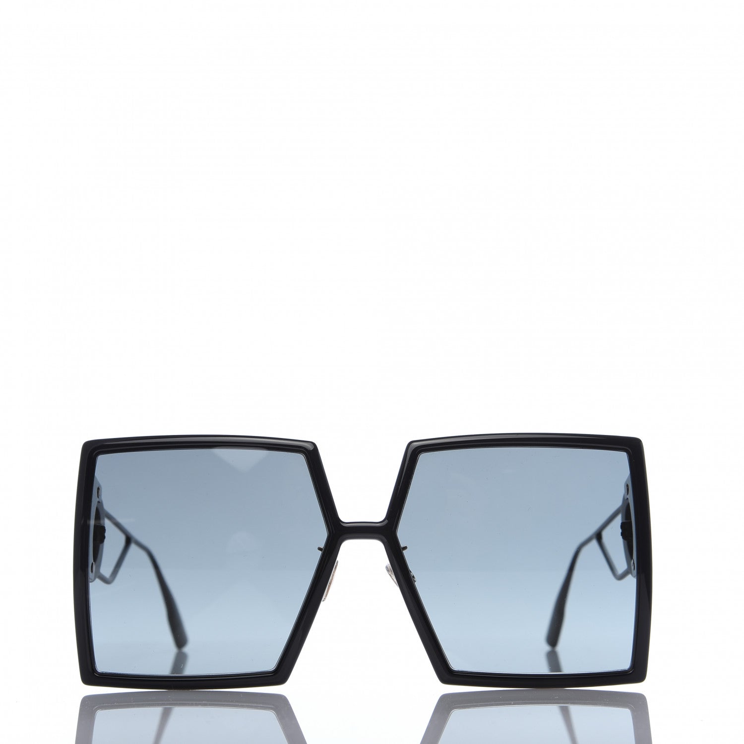 Christian Dior Square 30 Montaigne Sunglasses Black 2 of 7