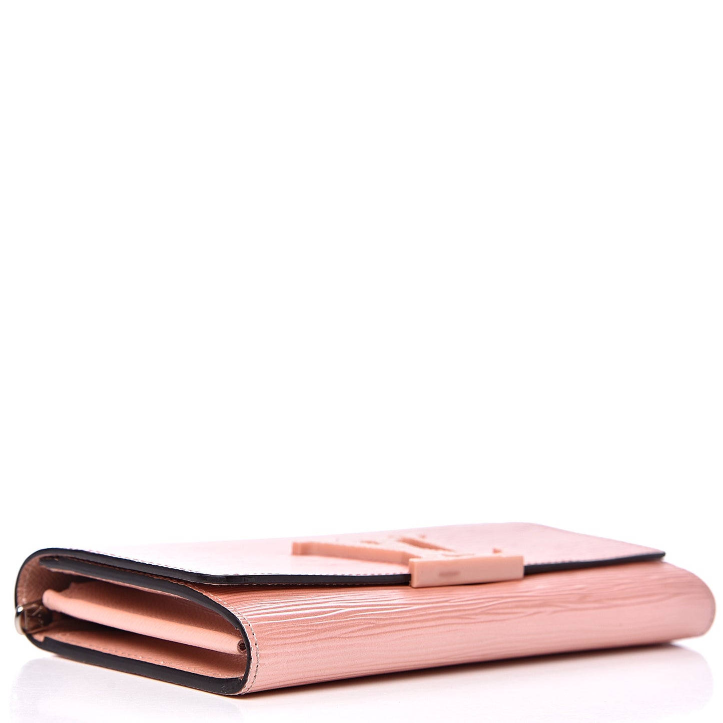 Epi Louise Wallet Rose Nacre