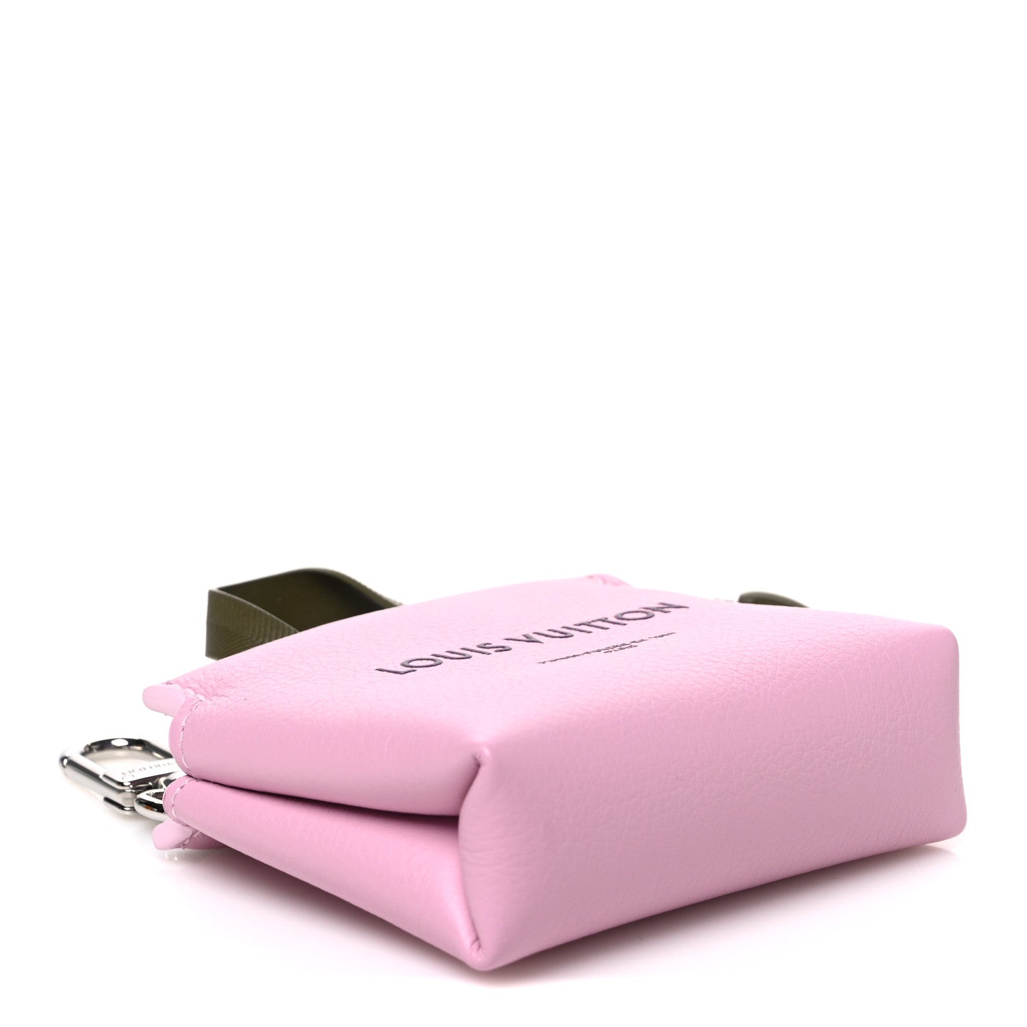 Louis Vuitton Calfskin Mini Shopper Bag Charm Rose 4 of 7