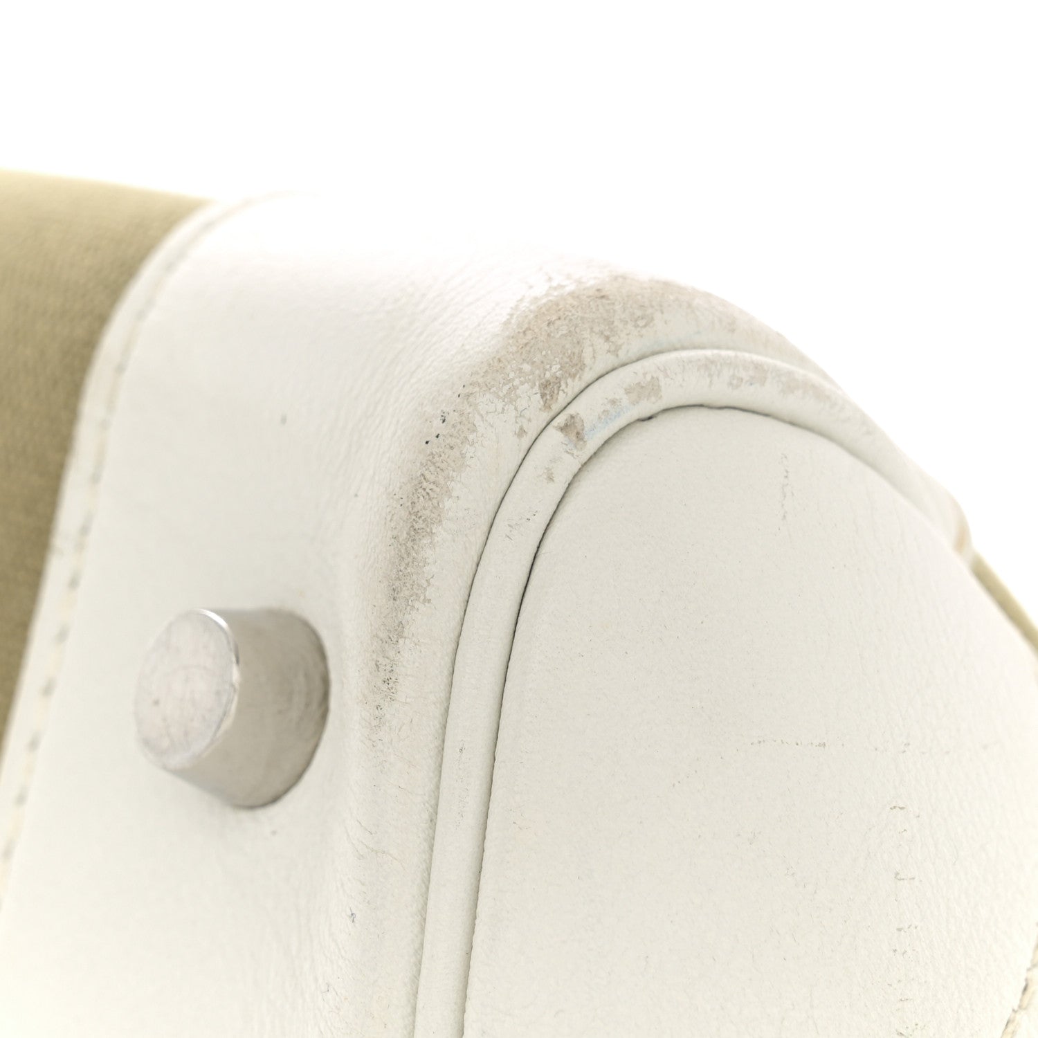 Hermes Swift Toile Birkin 35 White Vert Miliatire 19 of 20