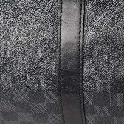 Louis Vuitton Damier Graphite Keepall Bandouliere 55 17 of 32