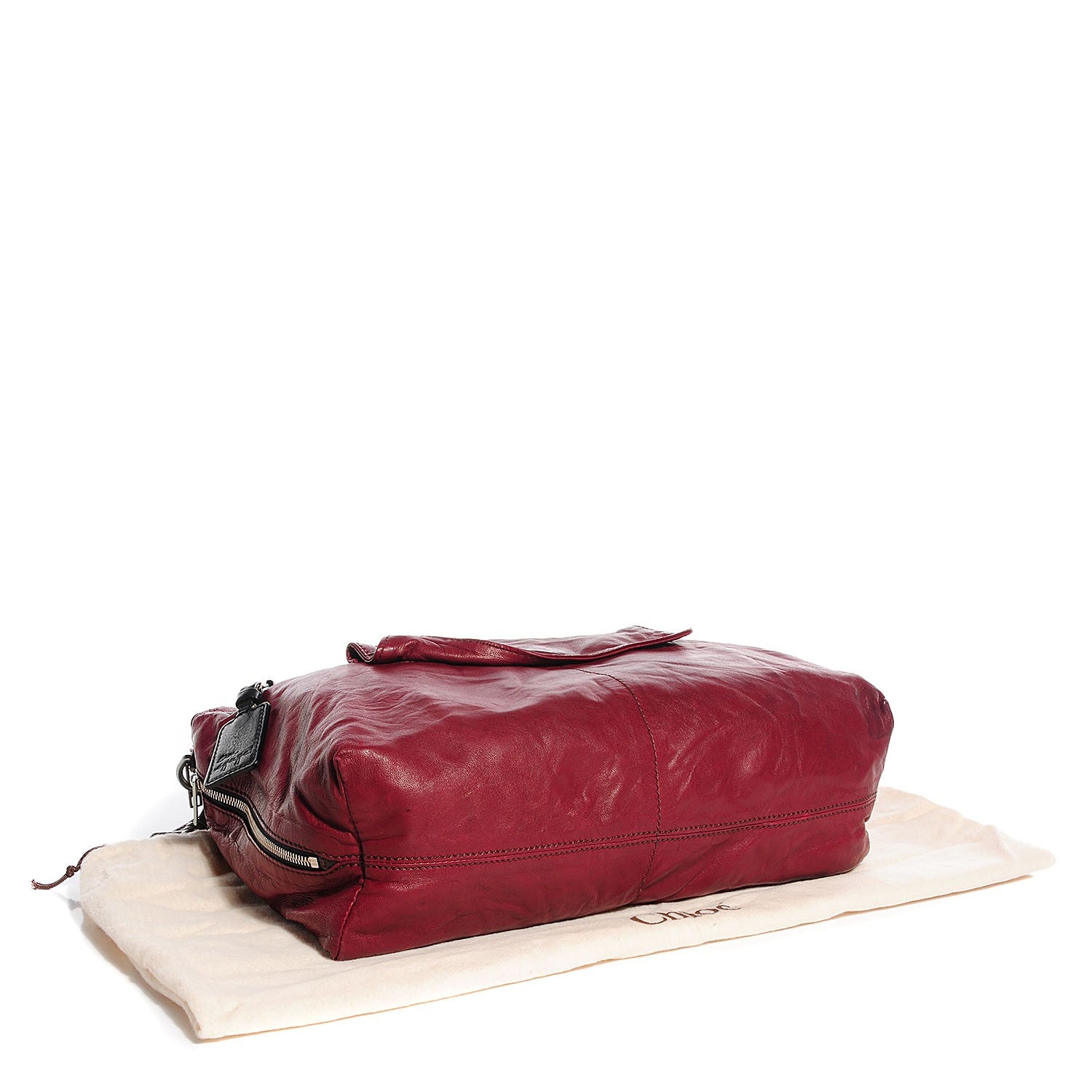 Chloe Lambskin Tekla Red Brown 4 of 9