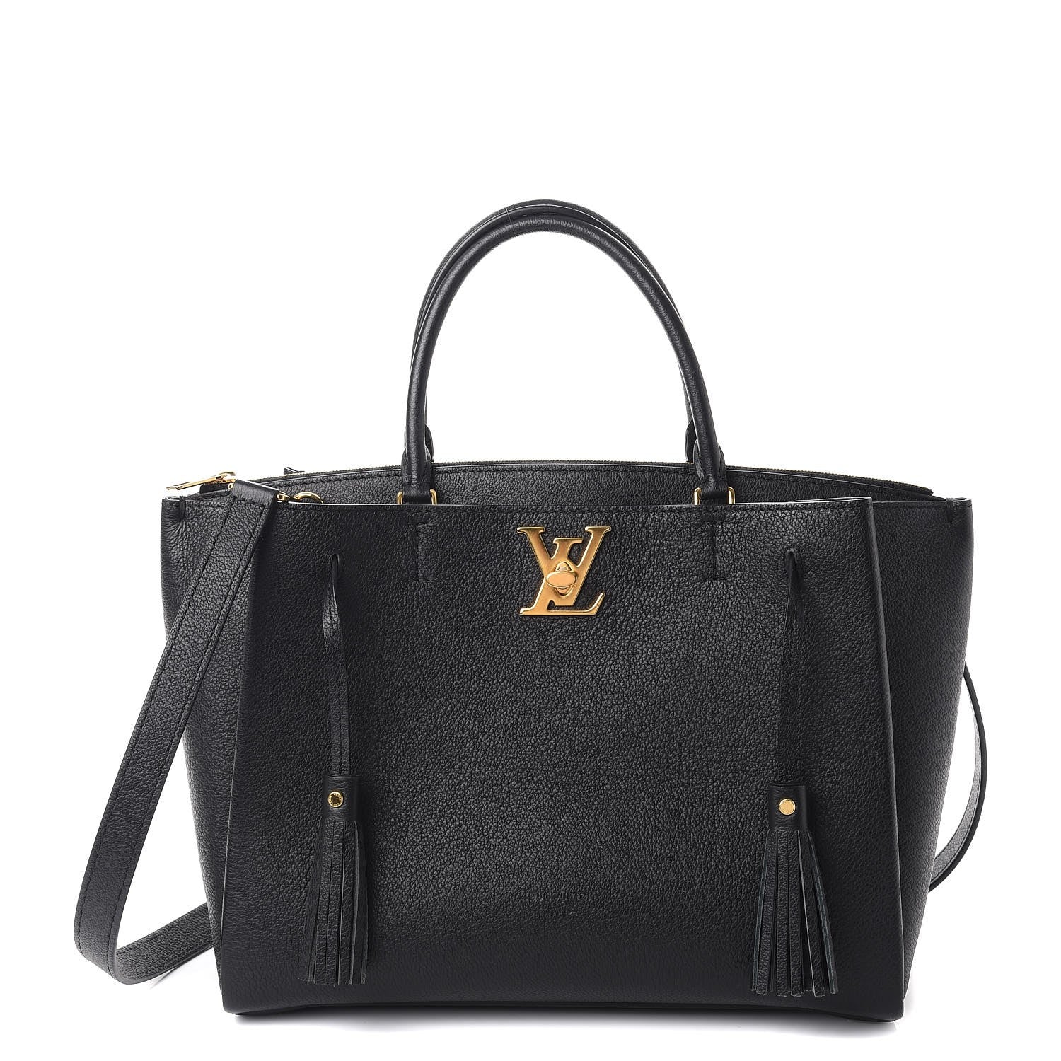 Louis Vuitton Calfskin Lockmeto Black 1 of 7
