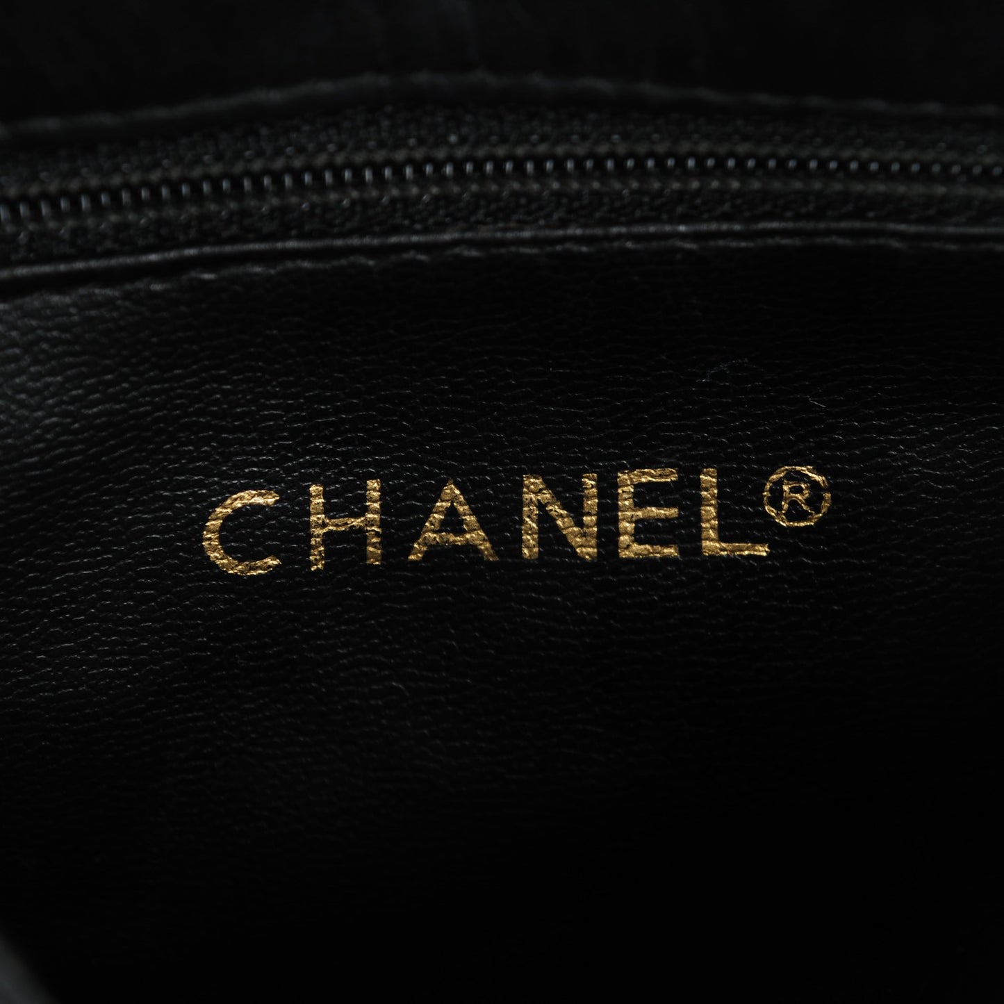 Lambskin Quilted Flap Shoulder Bag Black