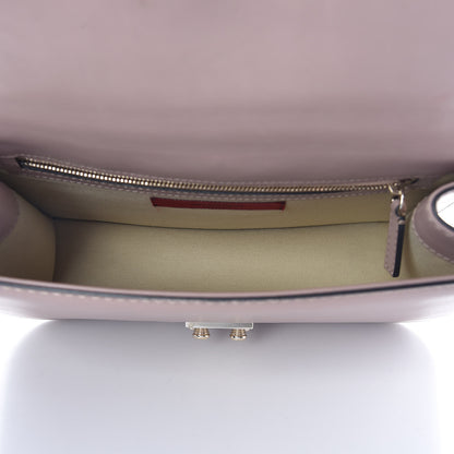 Valentino Garavani Vitello Medium Glam Lock Rockstud Flap Poudre 5 of 12