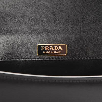 Prada City Calf Saffiano Pionniere Bag Black 6 of 12