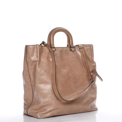 Prada Vitello Shine Tote Cammeo 4 of 11
