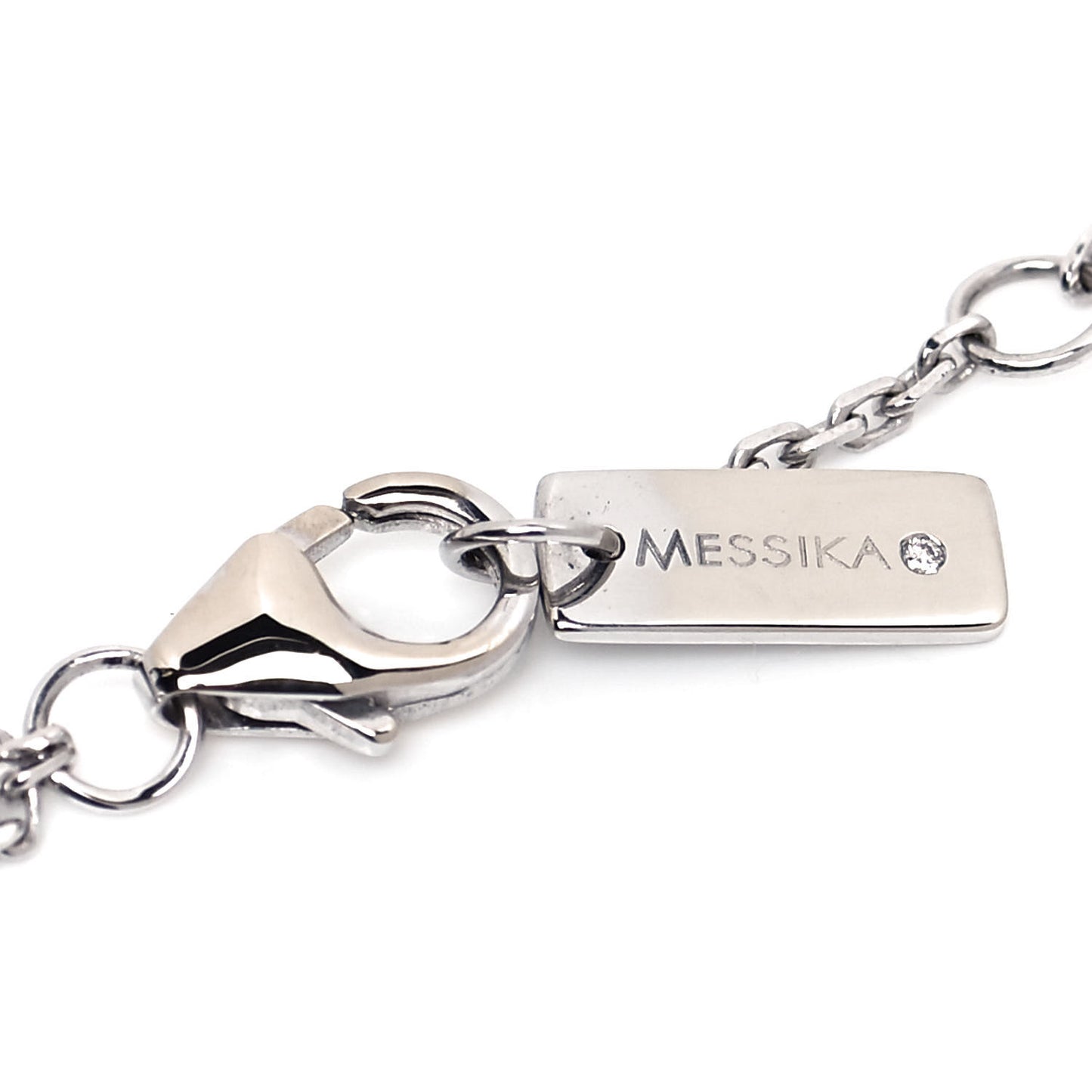 18K White Gold Diamond Double Duetto Move Bracelet